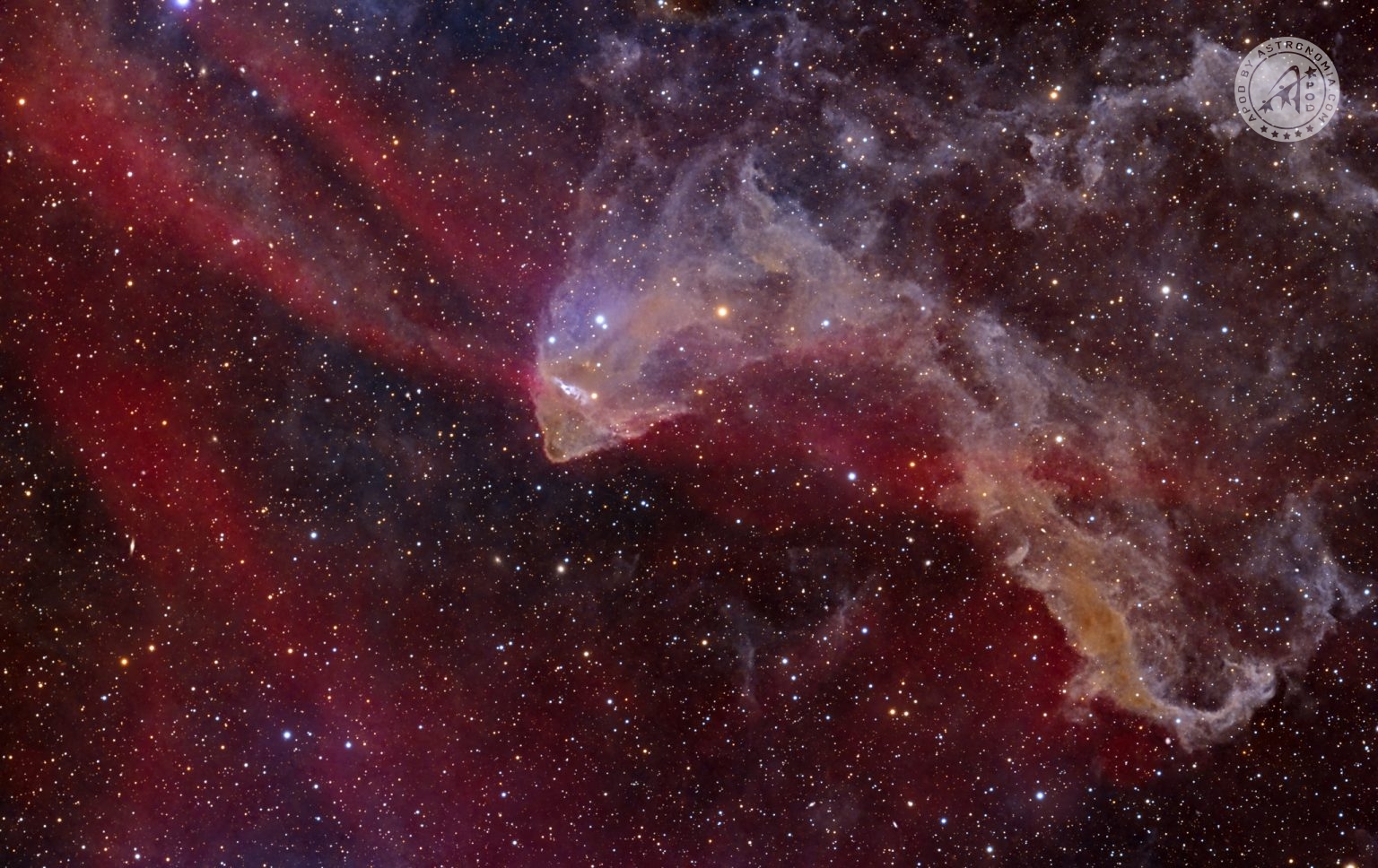 Nebulosa Del Geco APOD By Astronomia