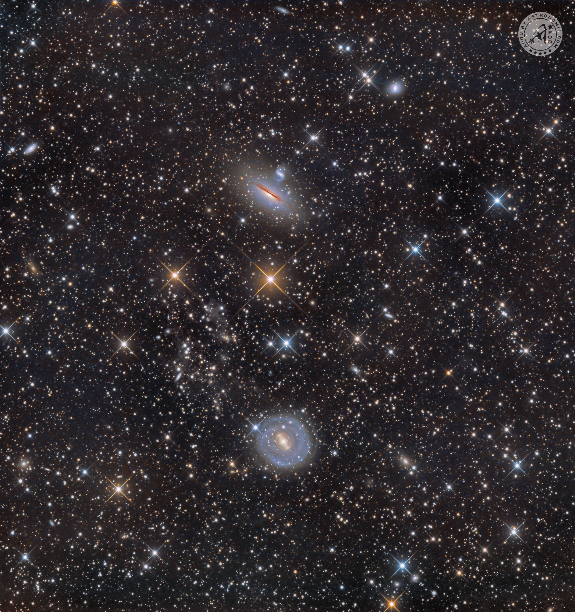NGC5078 e NGC5101