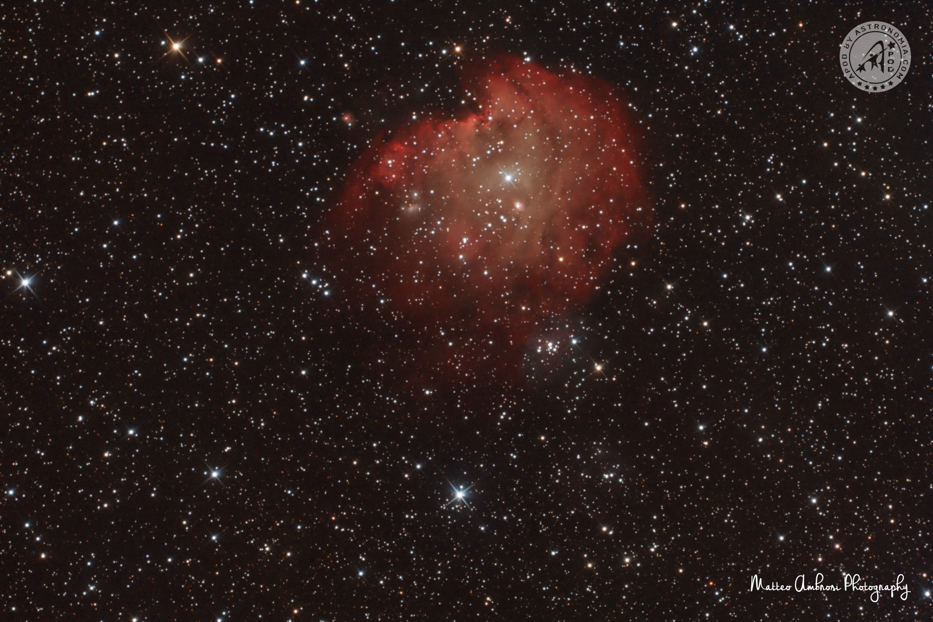 Nebulosa Testa di Scimmia – NGC 2174