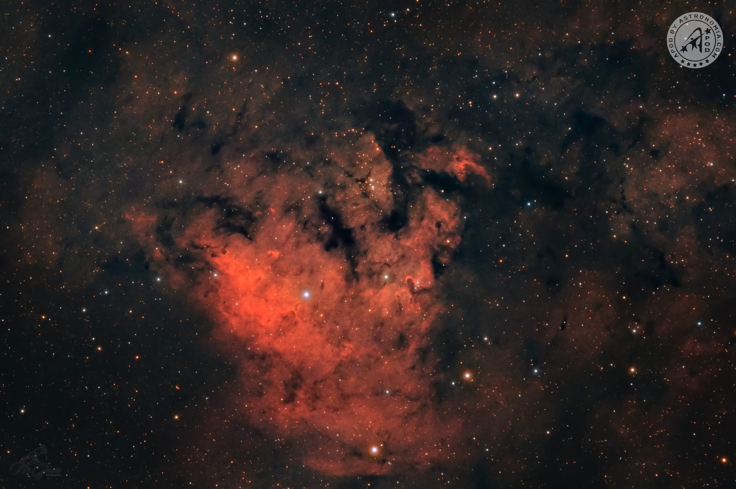 Nebulosa a emissione NGC 7822