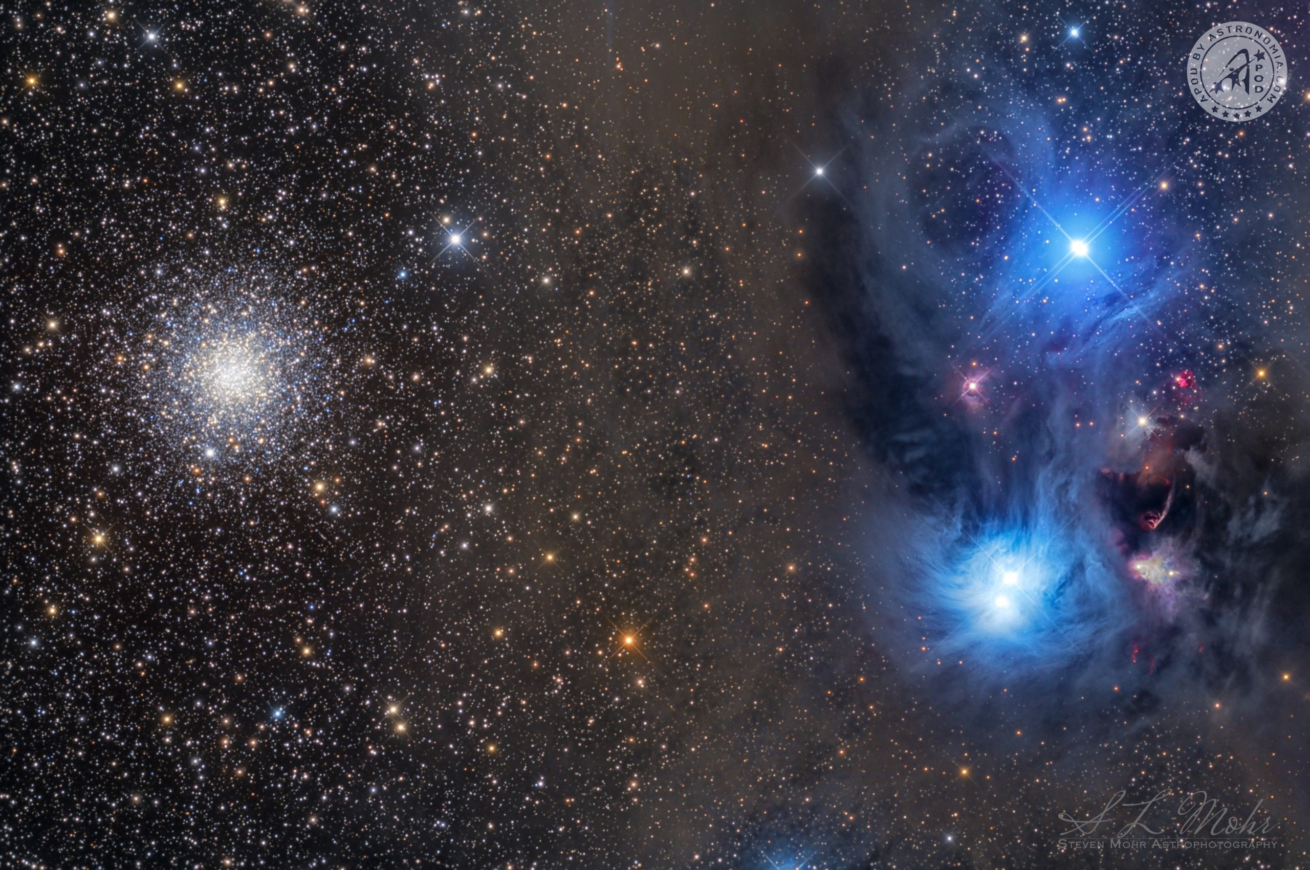 Una Nebulosa oscura nella Corona Australe