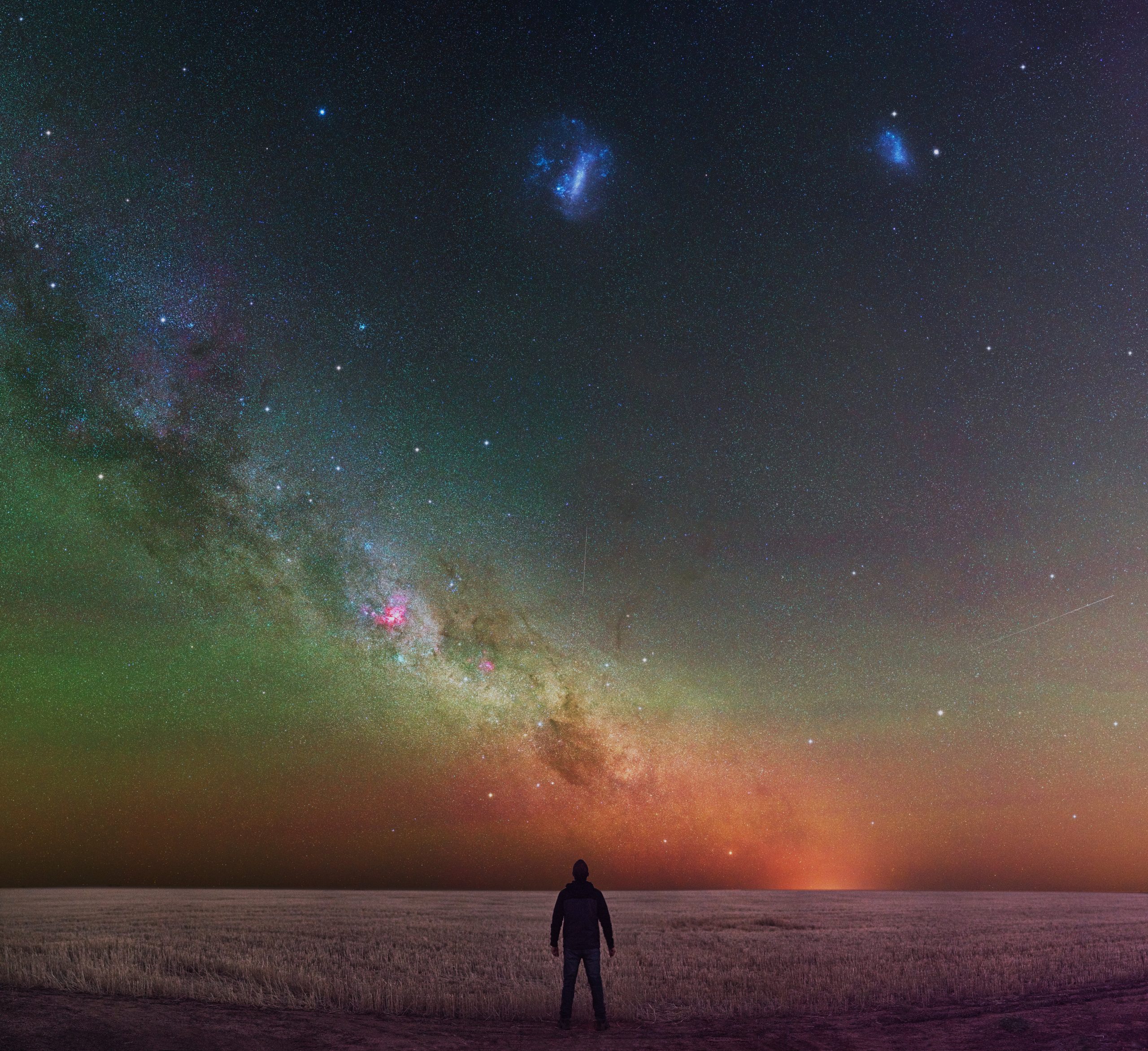 Nebulosa Carena e Nubi di Magellano