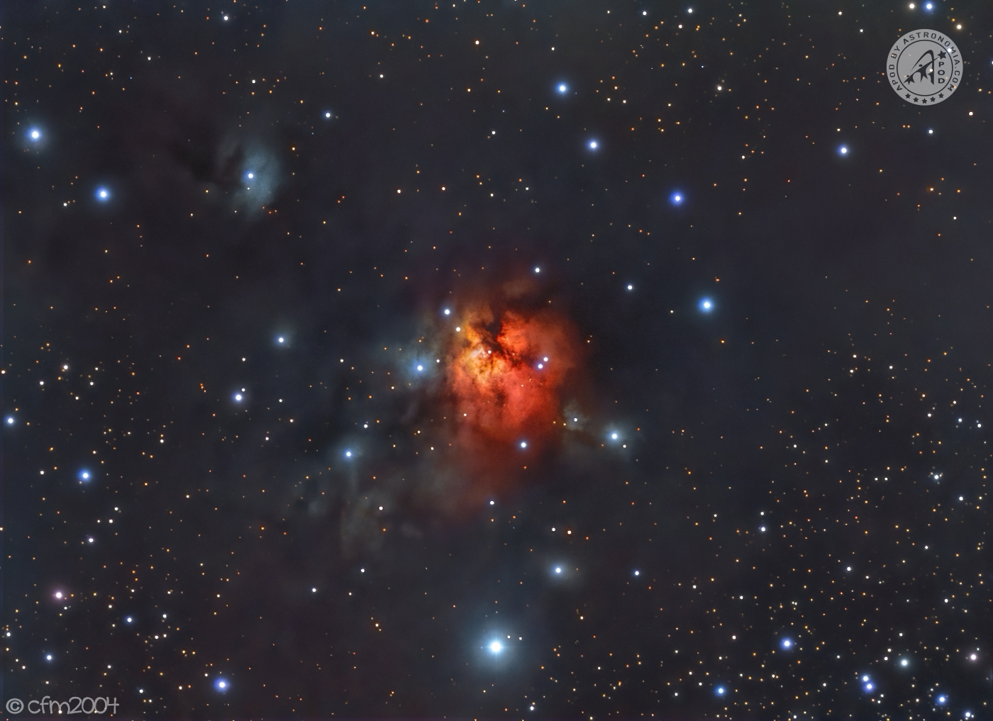 Nebulosa Trifida del Nord