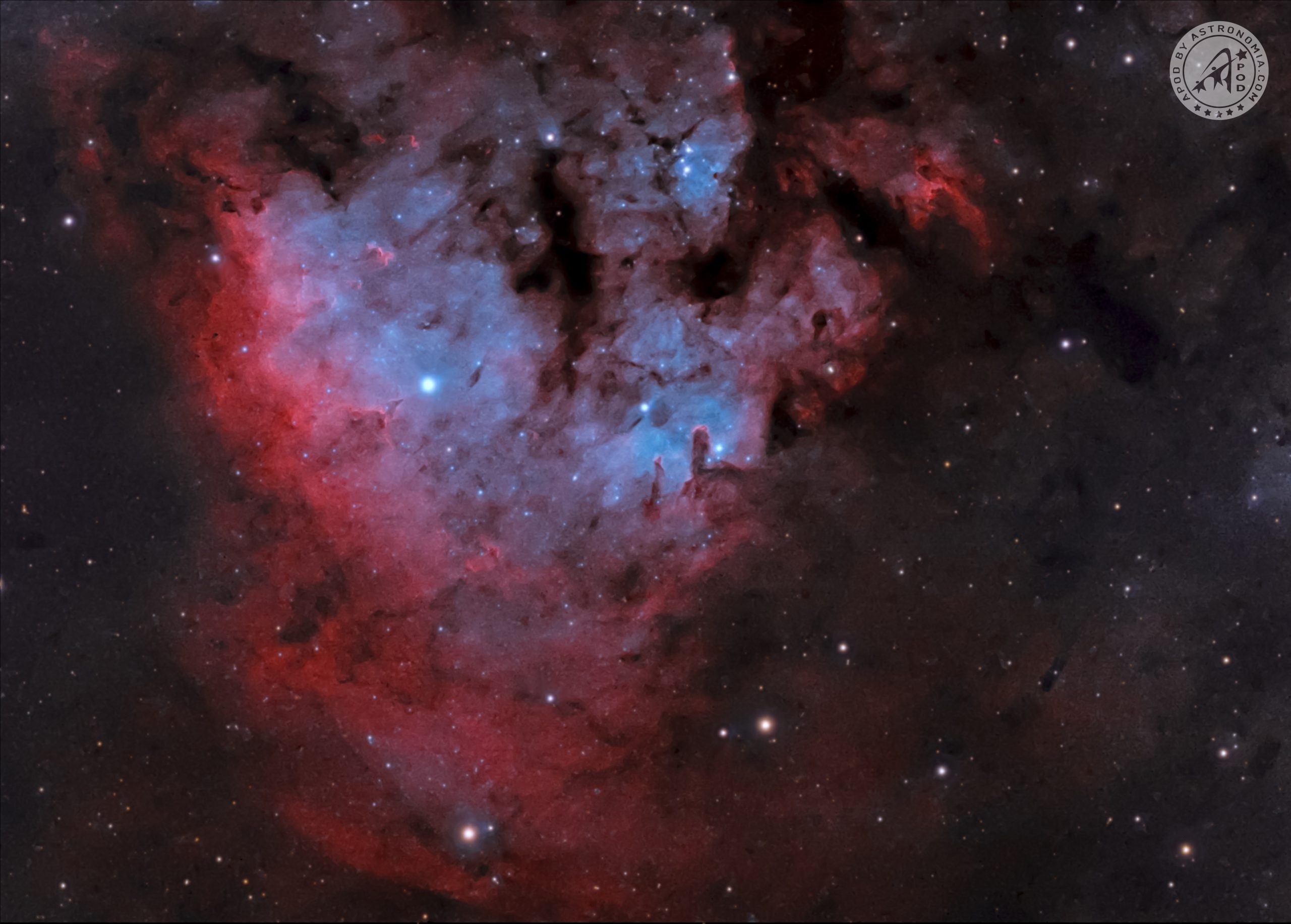 Nebulosa a emissione NGC7822