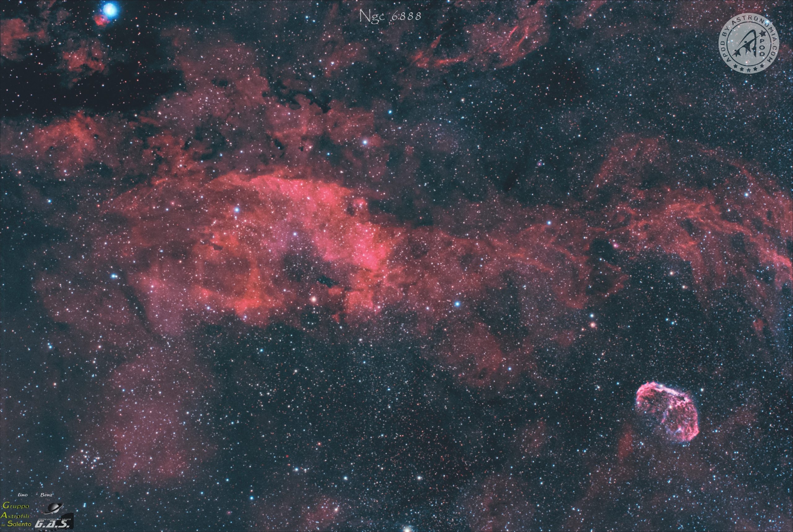 Nebulosa Crescente e dintorni
