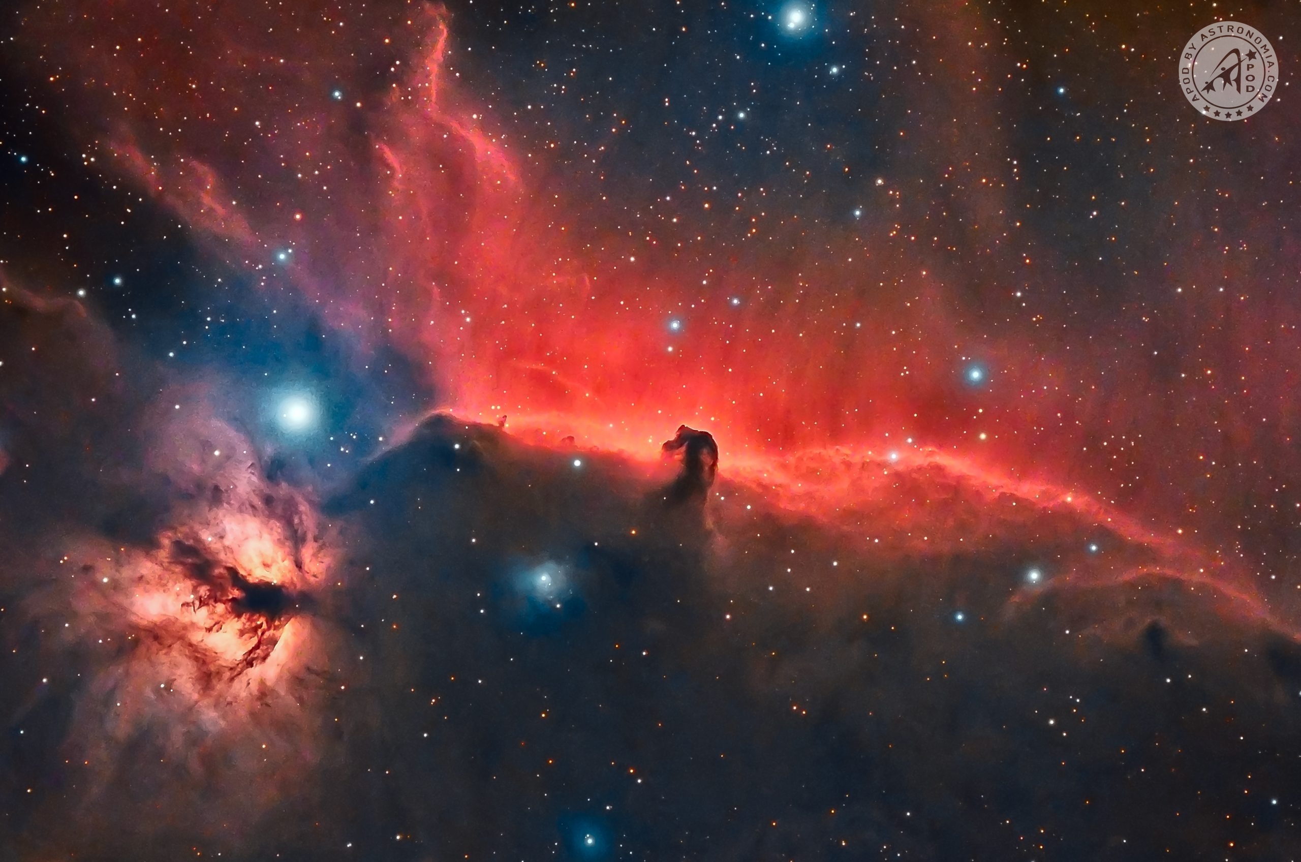 Il Cavallo di Orione nel cielo invernale