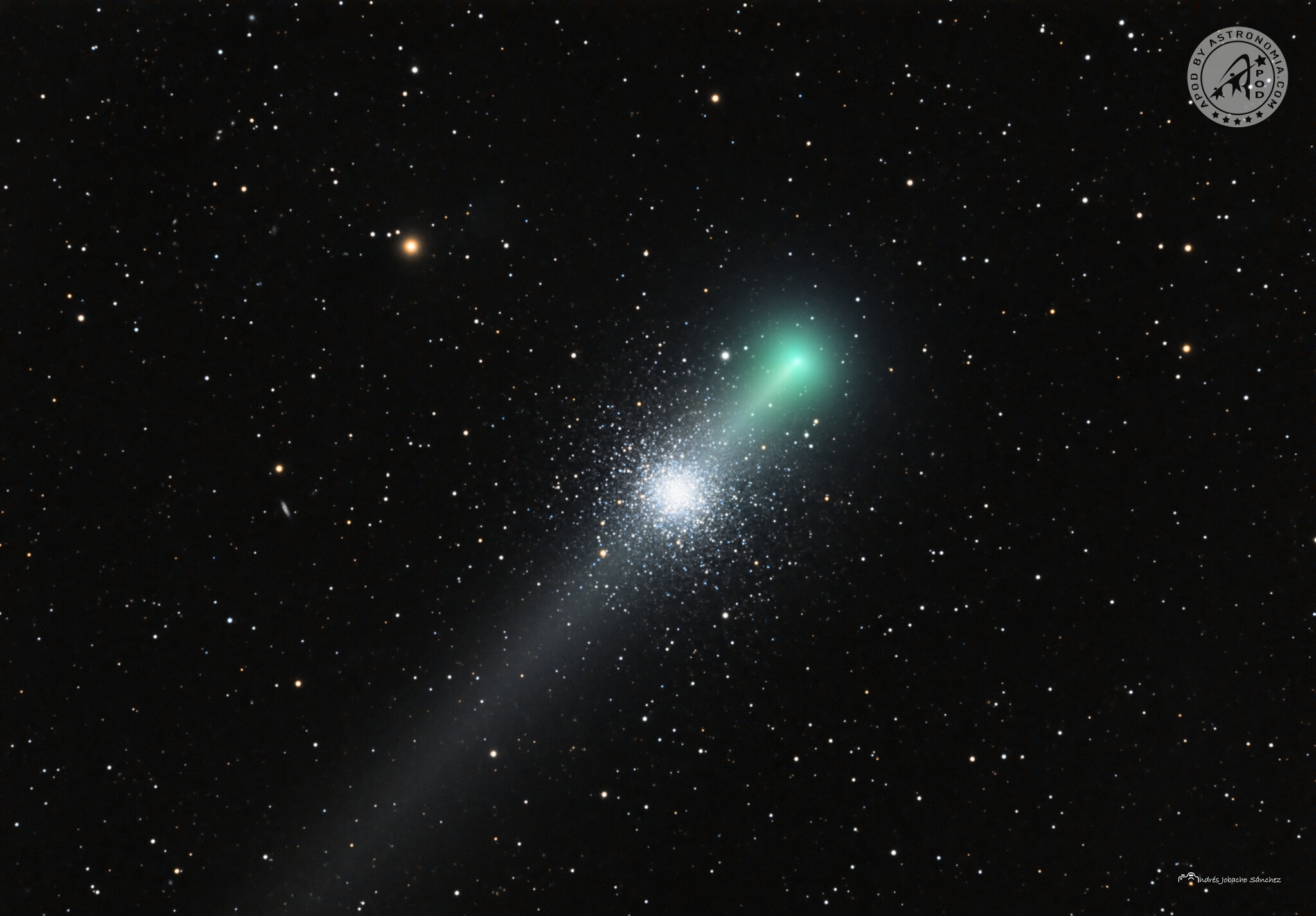 La Cometa e l’ammasso