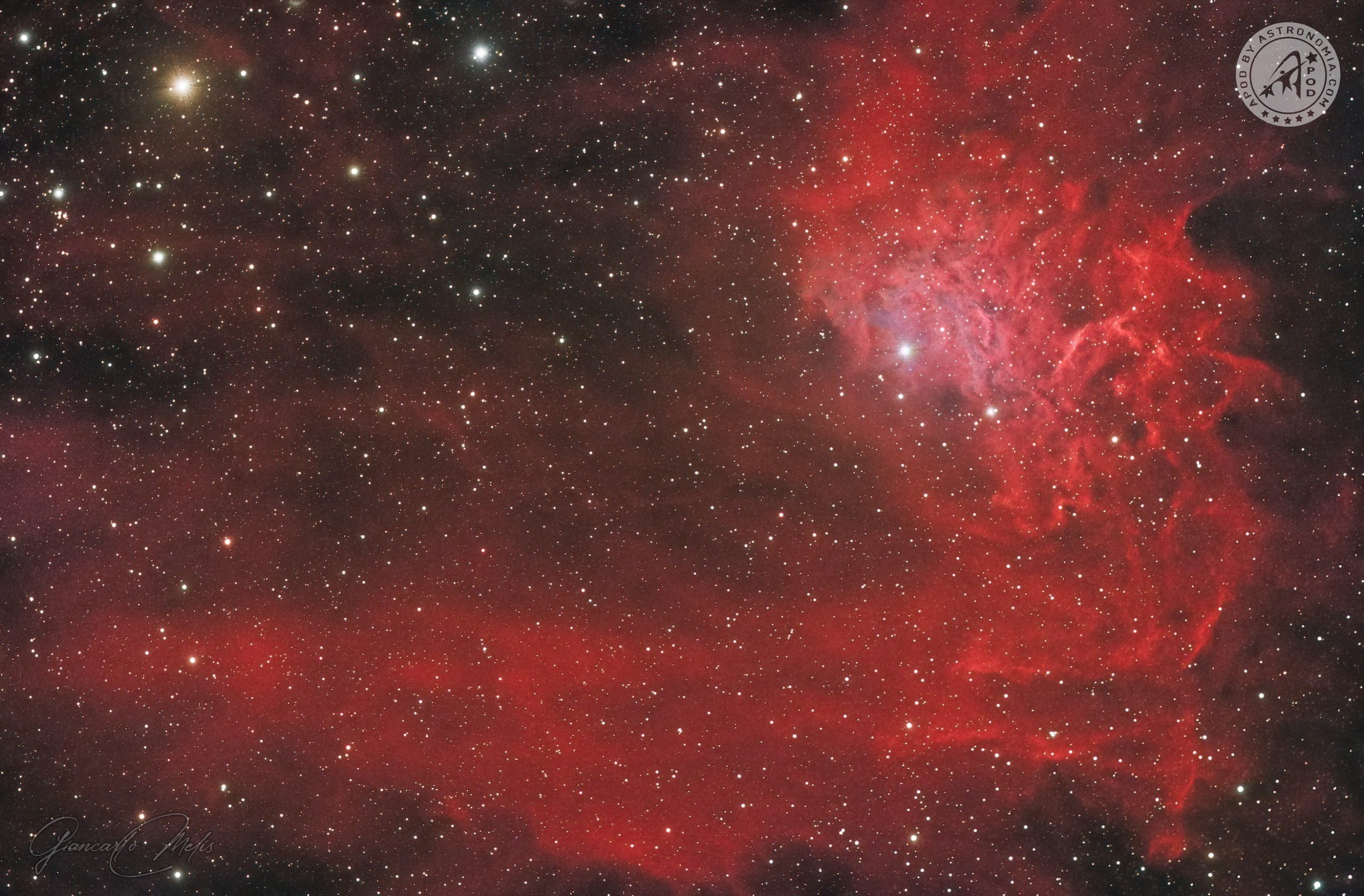Flaming Star Nebula – IC405