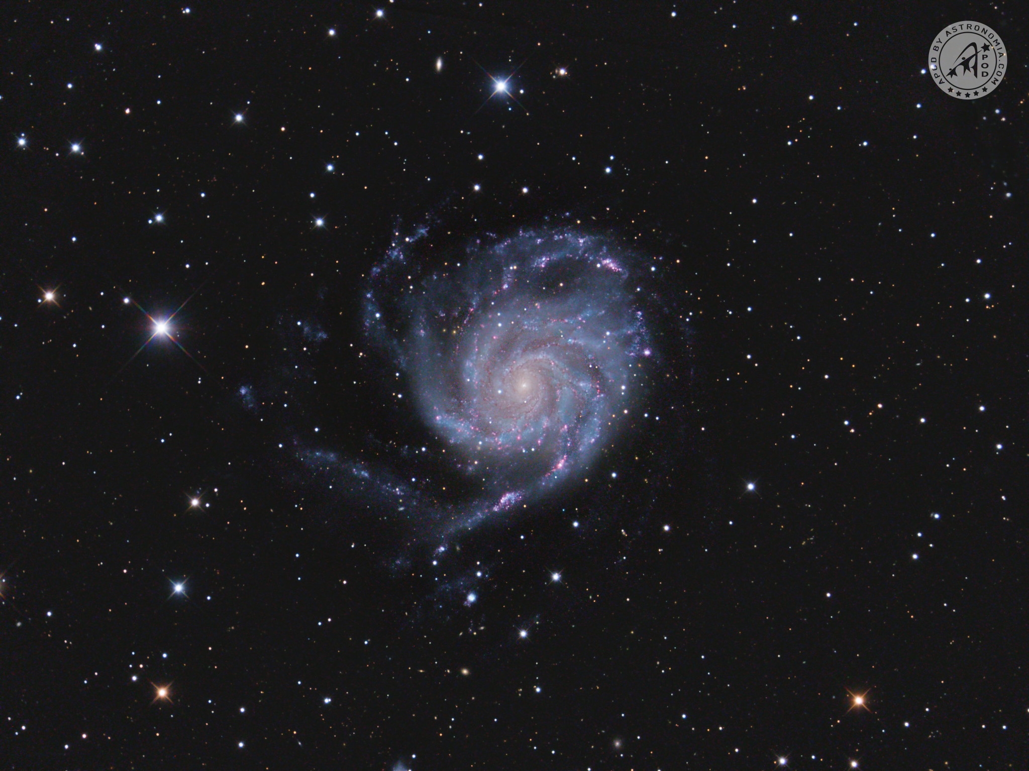 Una Girandola nell’Orsa Maggiore: M101