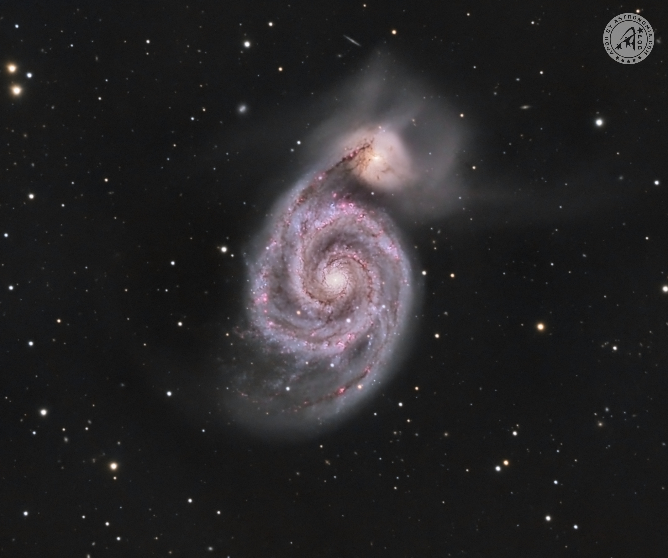 Galassia vortice M51