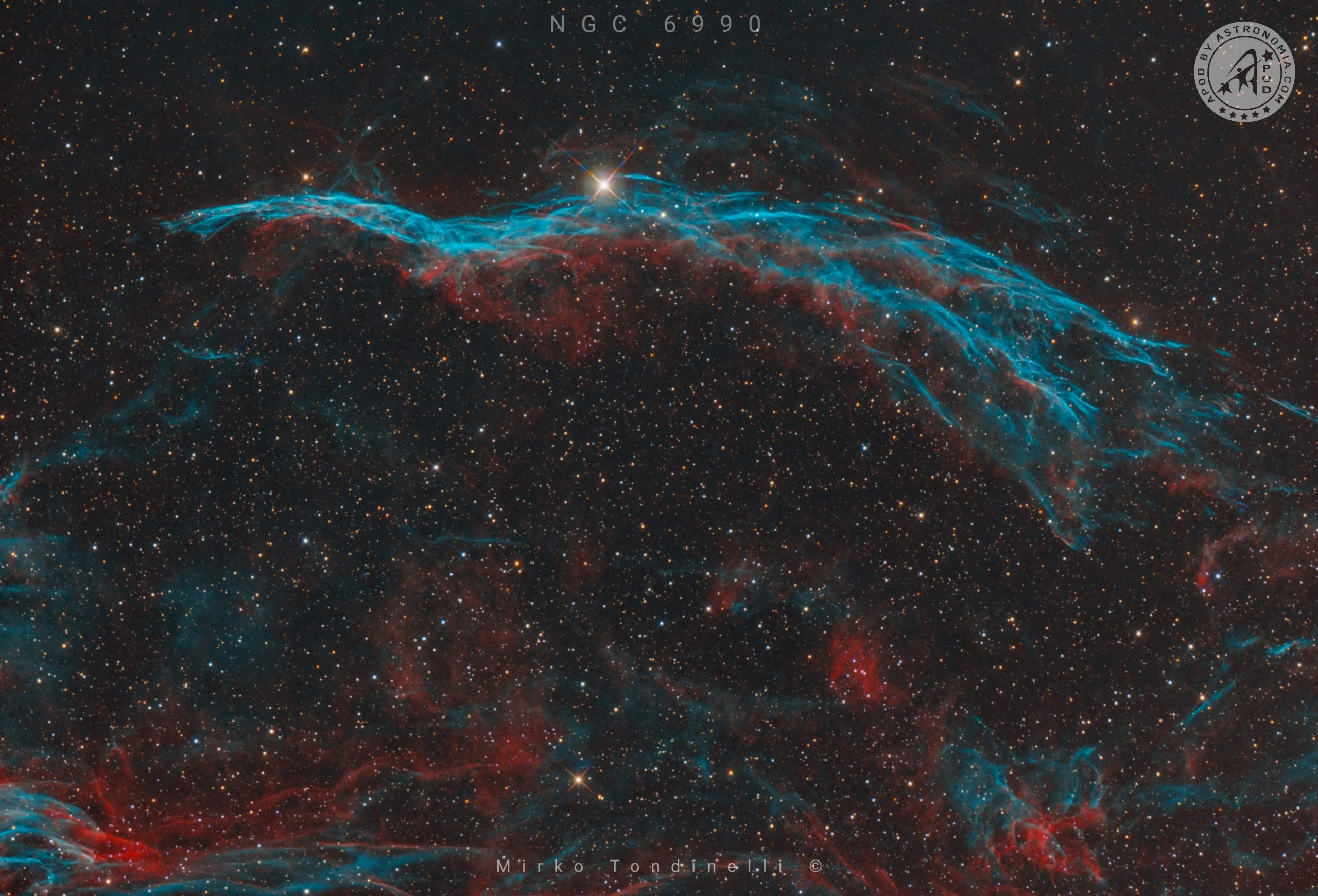 La scopa della strega NGC 6960