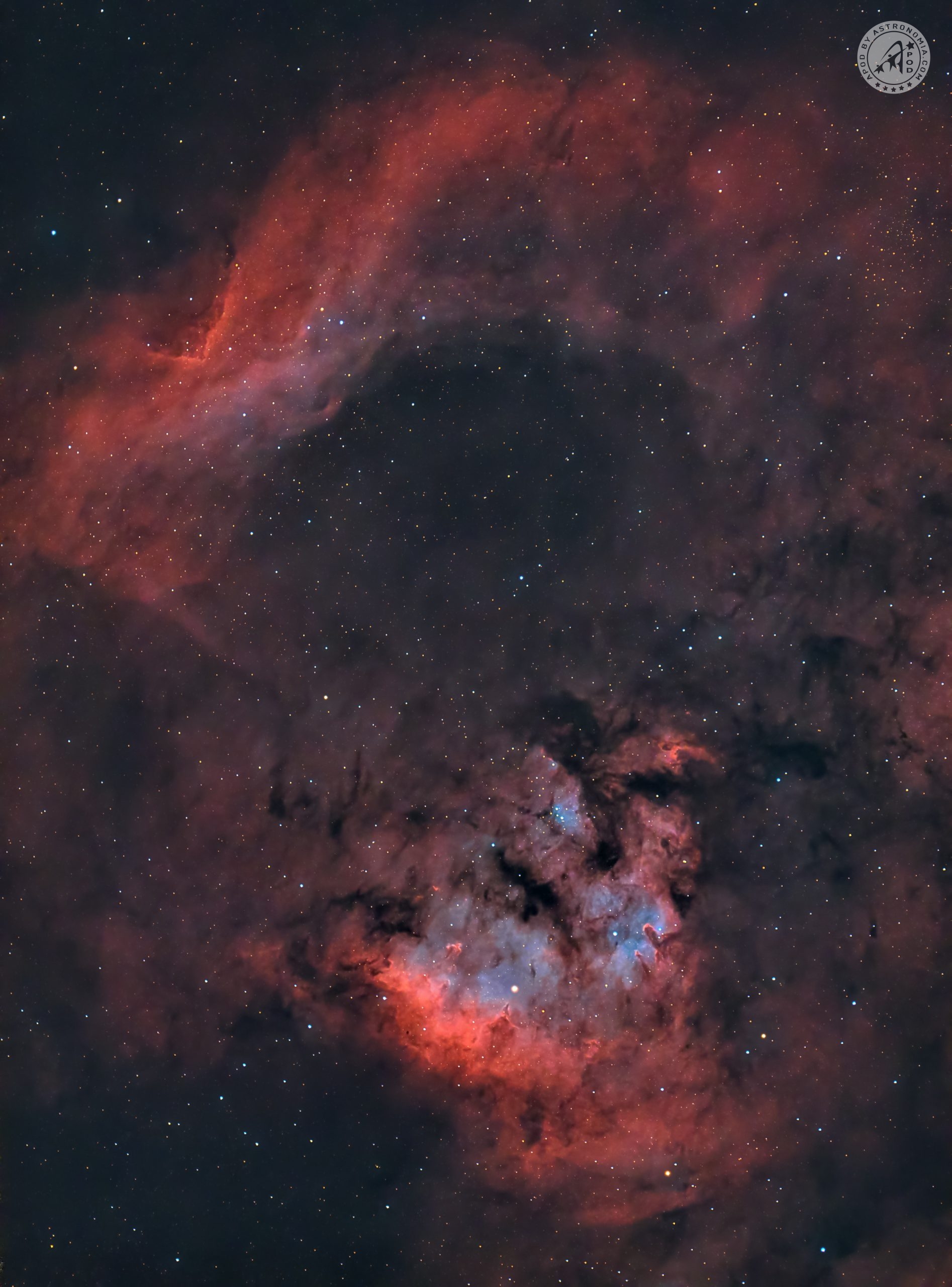 Nebulosa Teschio fiammeggiante