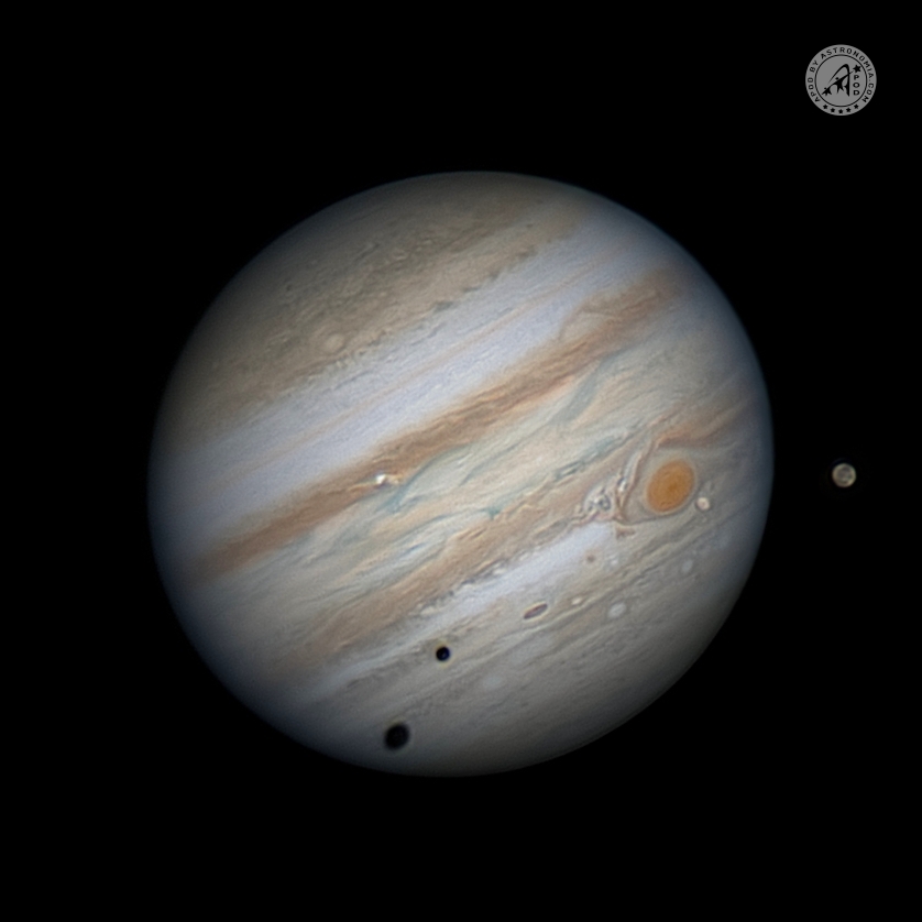 Giove, Europa e Ganimede