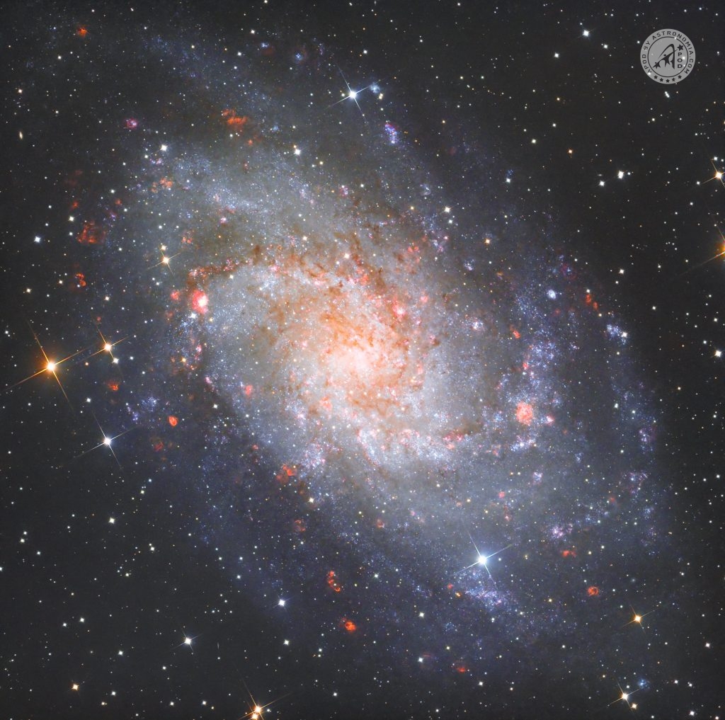 Galassia Triangolo M33 - APOD by Astronomia.com