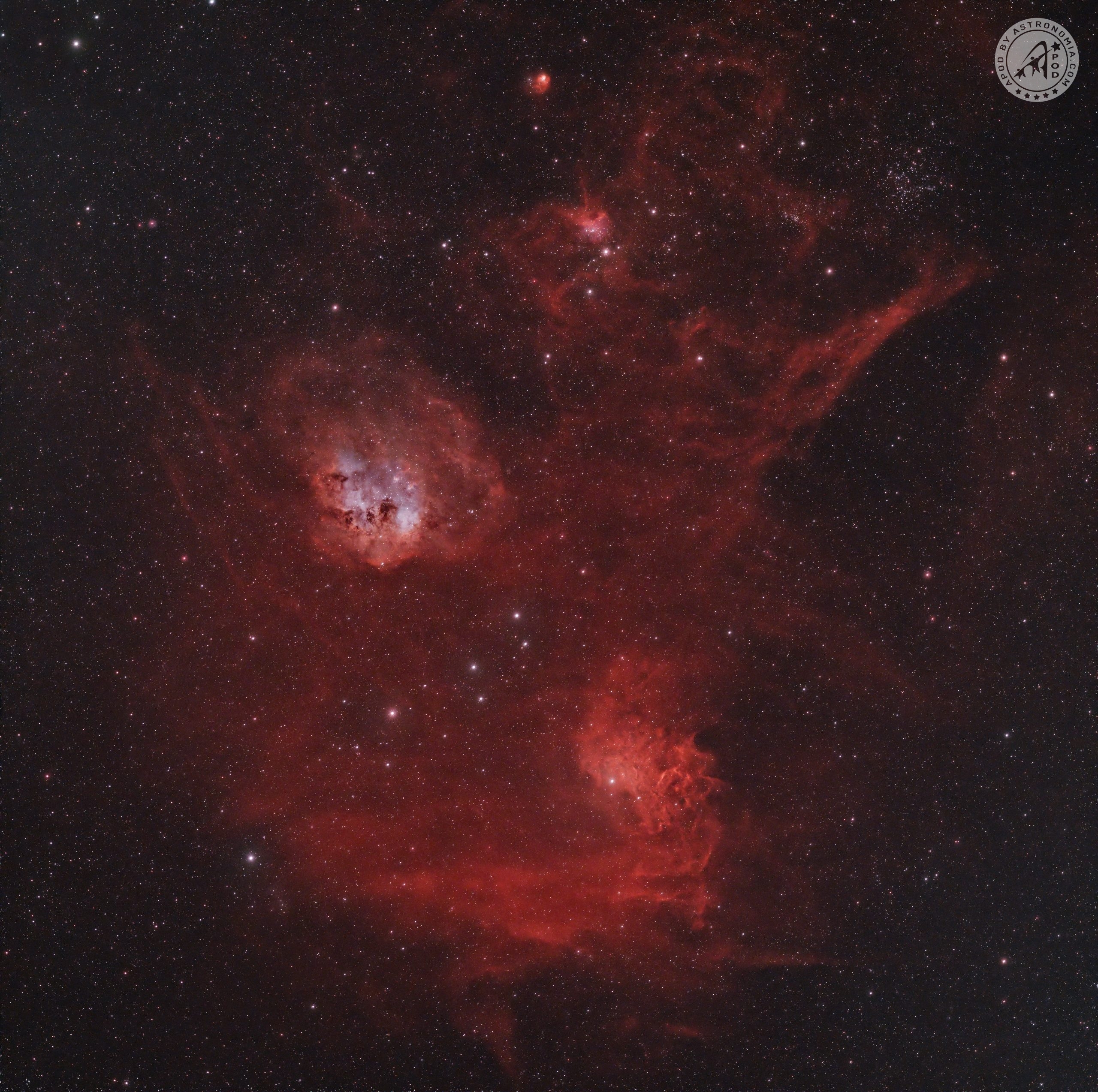 Complesso nebulare in Auriga