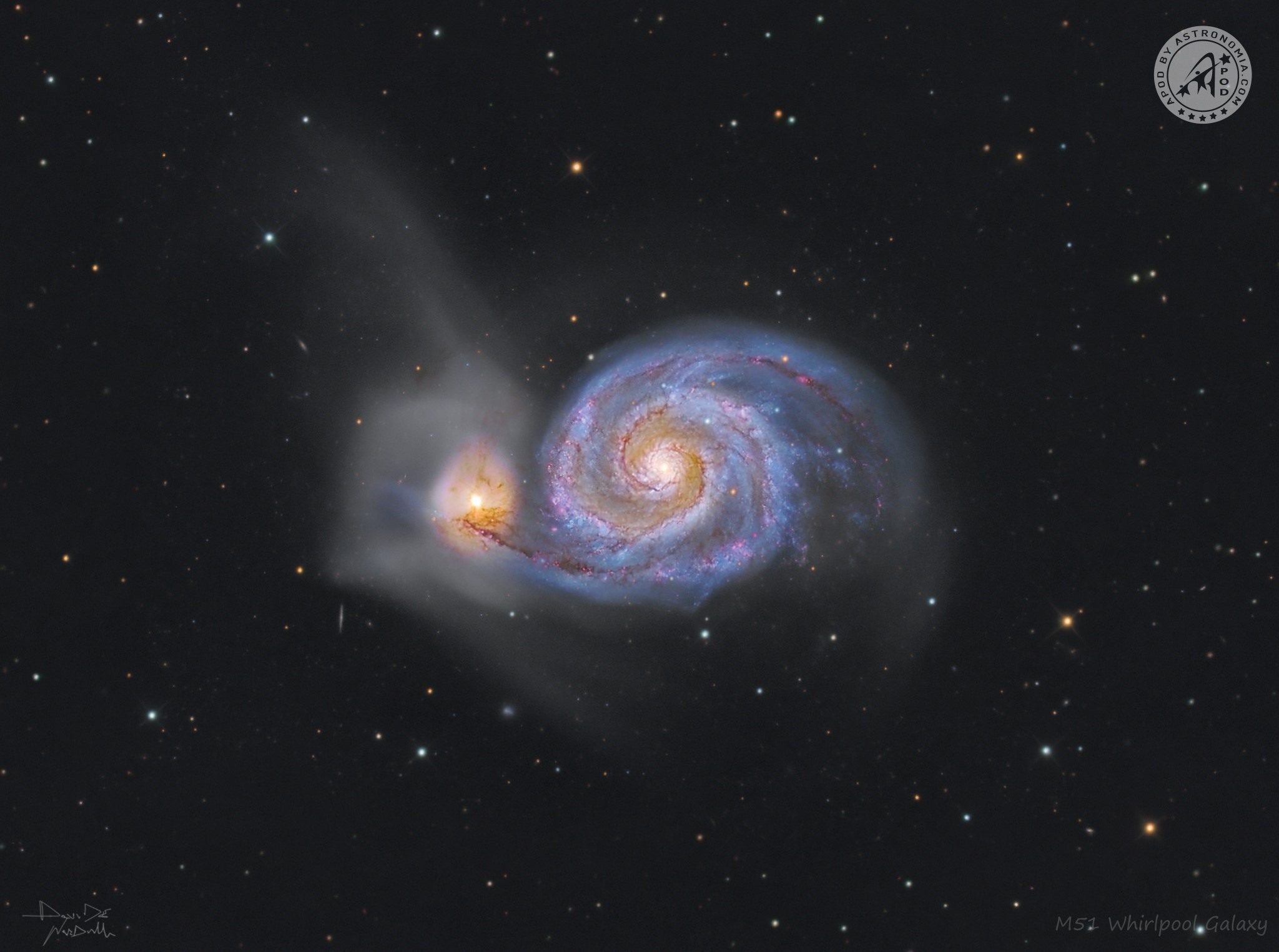 M51 Galassia Vortice