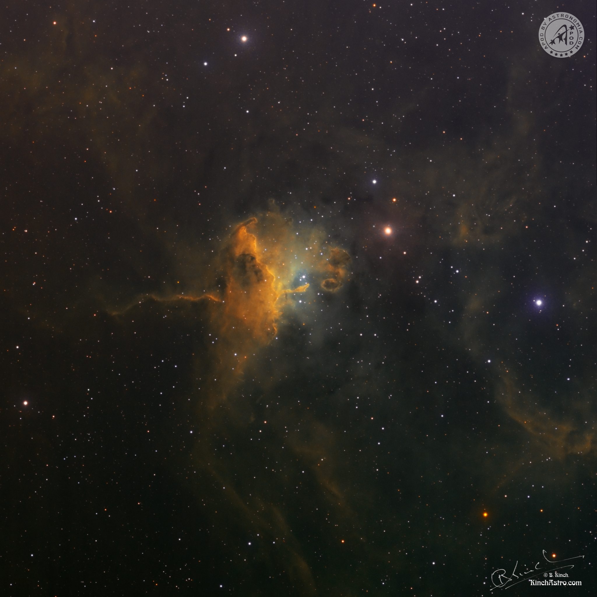 Spider Nebula APOD by
