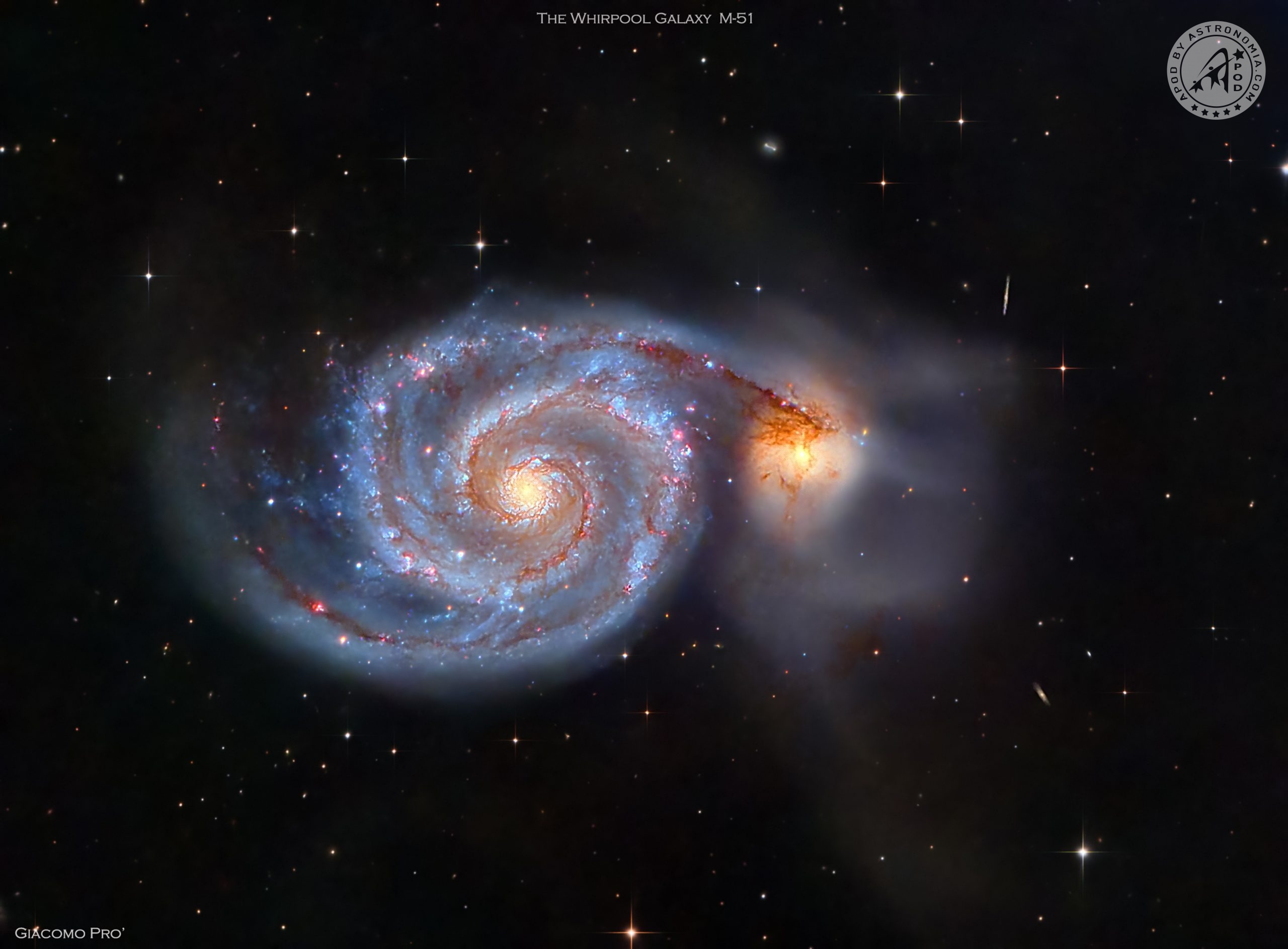 M51 Galassia Vortice