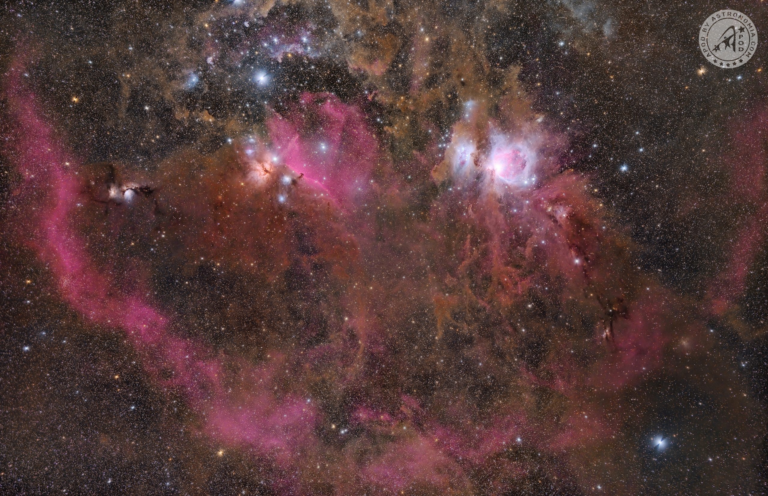 Complesso nebuloso molecolare di Orione