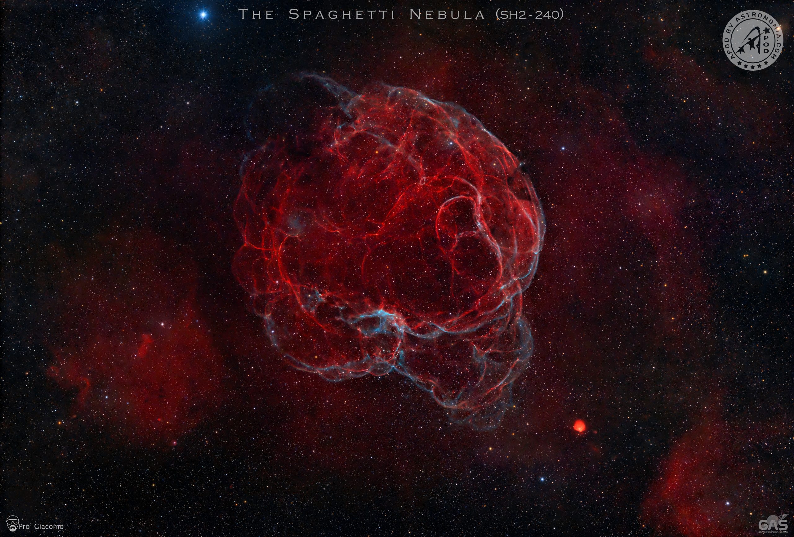 Spaghetti Nebula Sh2-240
