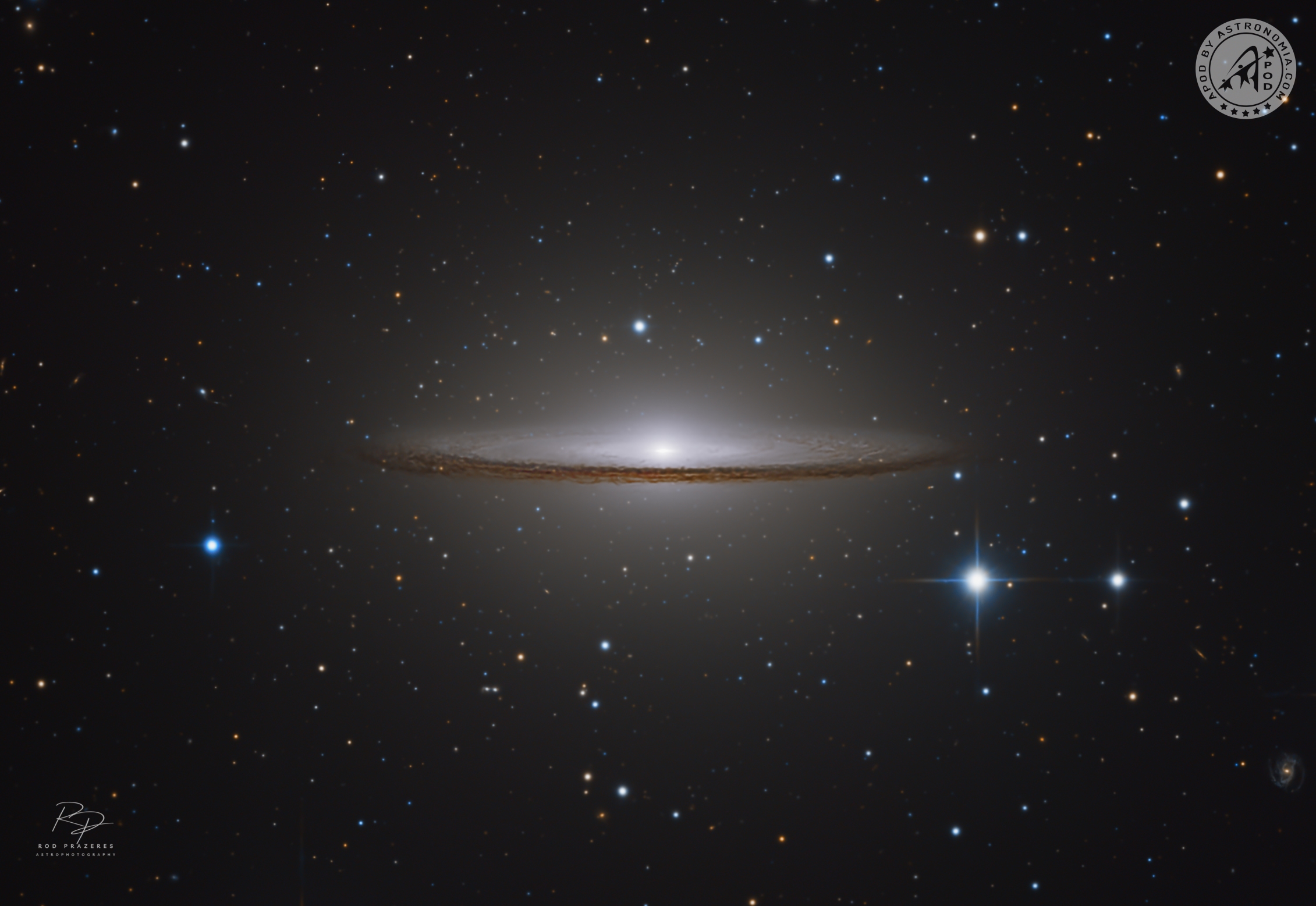“Edge of Elegance” – M104 – The Sombrero Galaxy