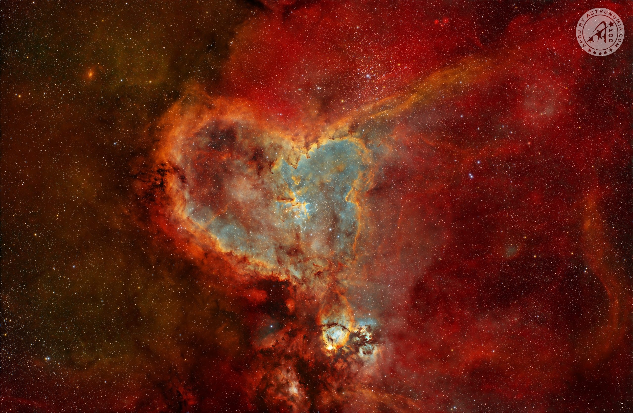 The Heart Nebula IC 1805